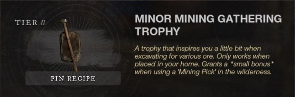 New World Mining Gathering Trophy