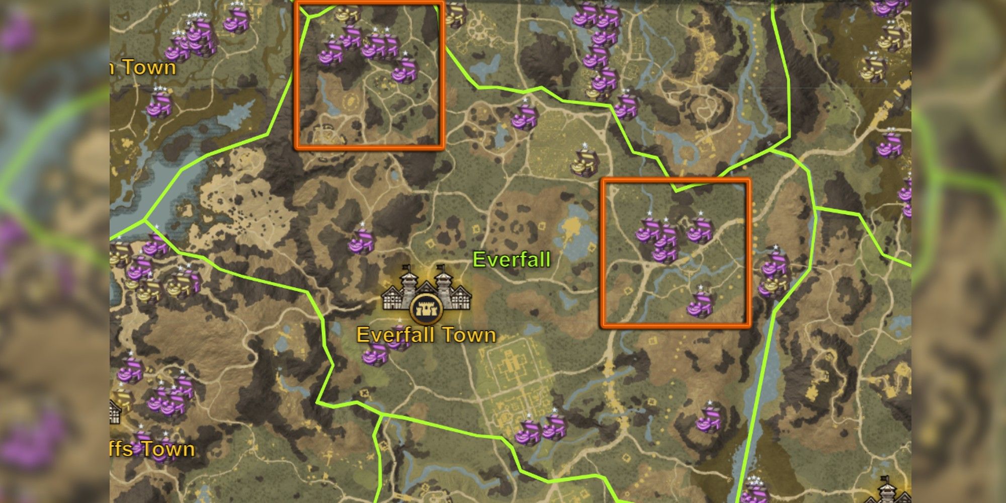 New World everfall provisions crate locations