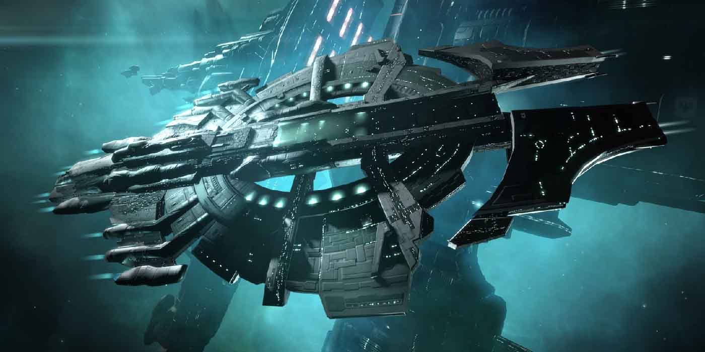 The Nyx is a Gallente Supercarrier in Eve Online