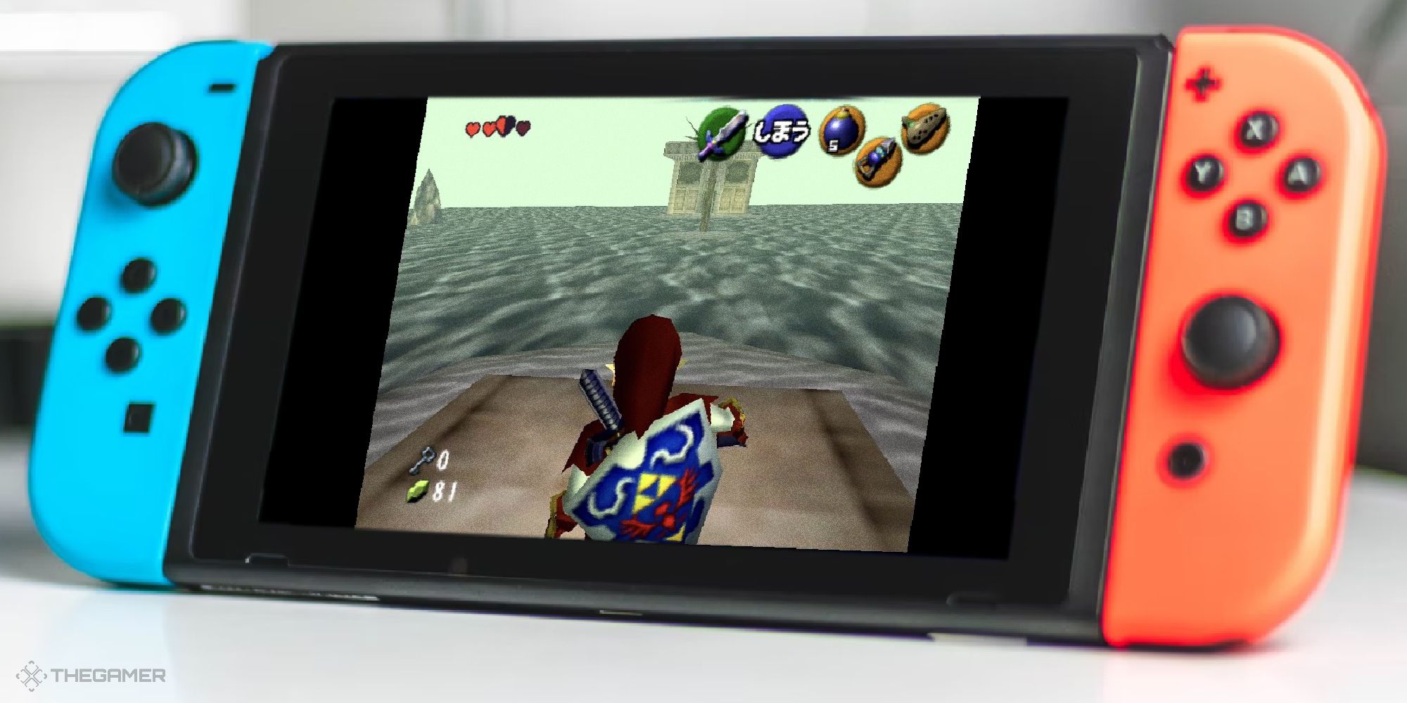 Nintendo 64 ZELDA OCARINA OF TIME on Nintendo Switch LITE Gameplay 