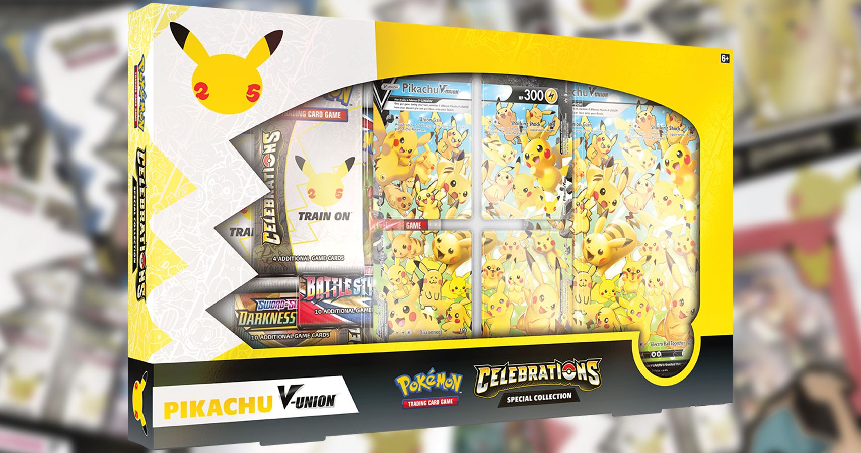 Pokemon online Celebrations Collection Pikachu V-UNION