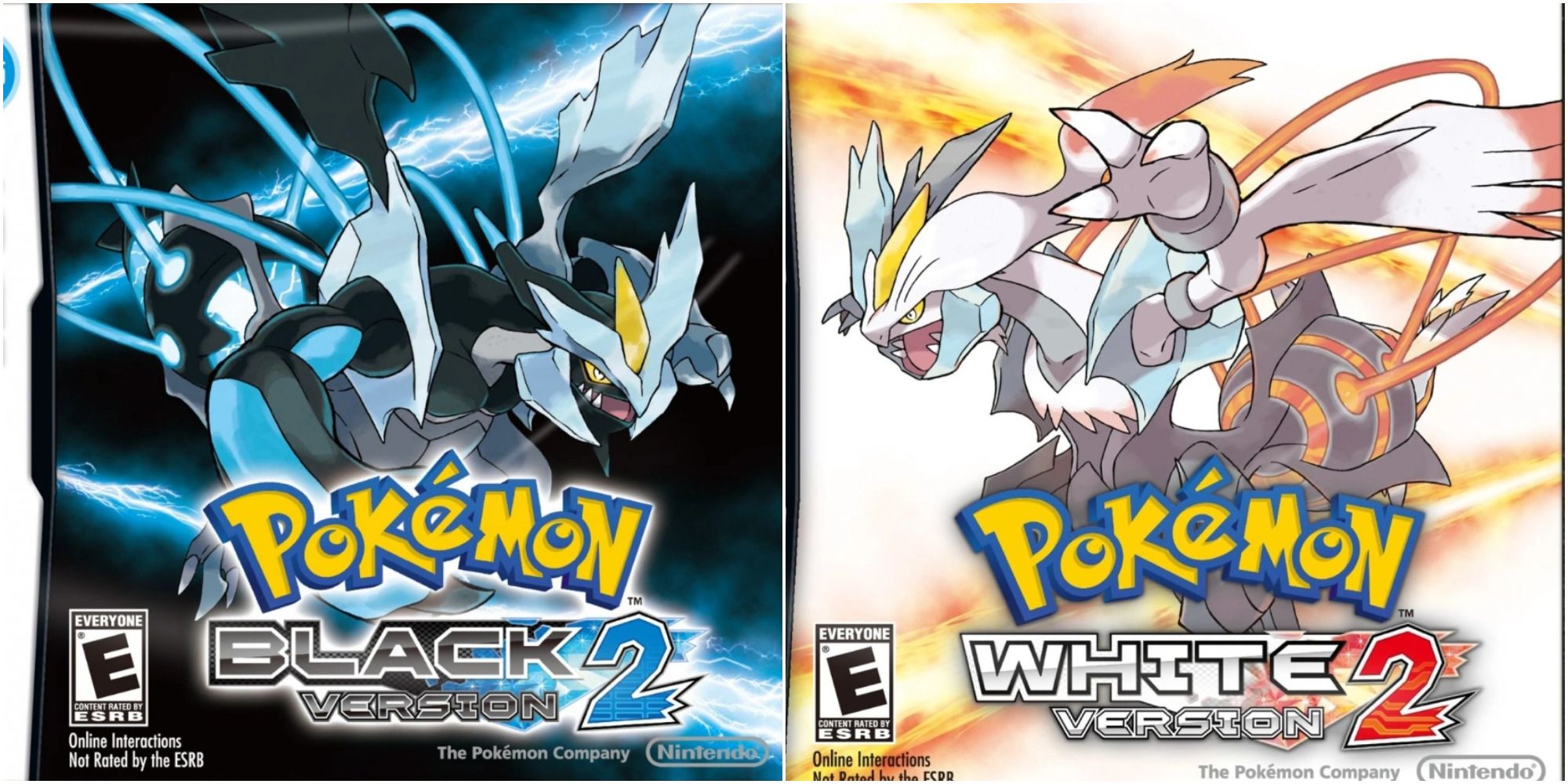 Pokemon Black 2 And White 2 Box Arts 