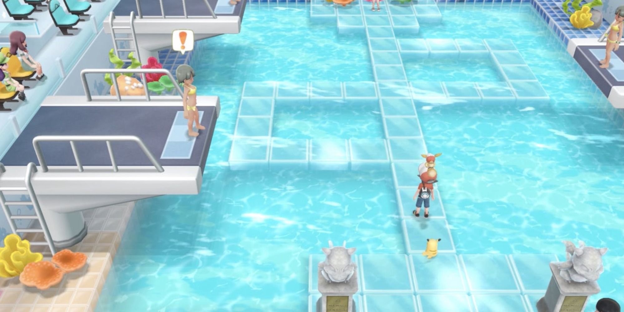 Pokemon Iconic Locations Cerulean City water gym