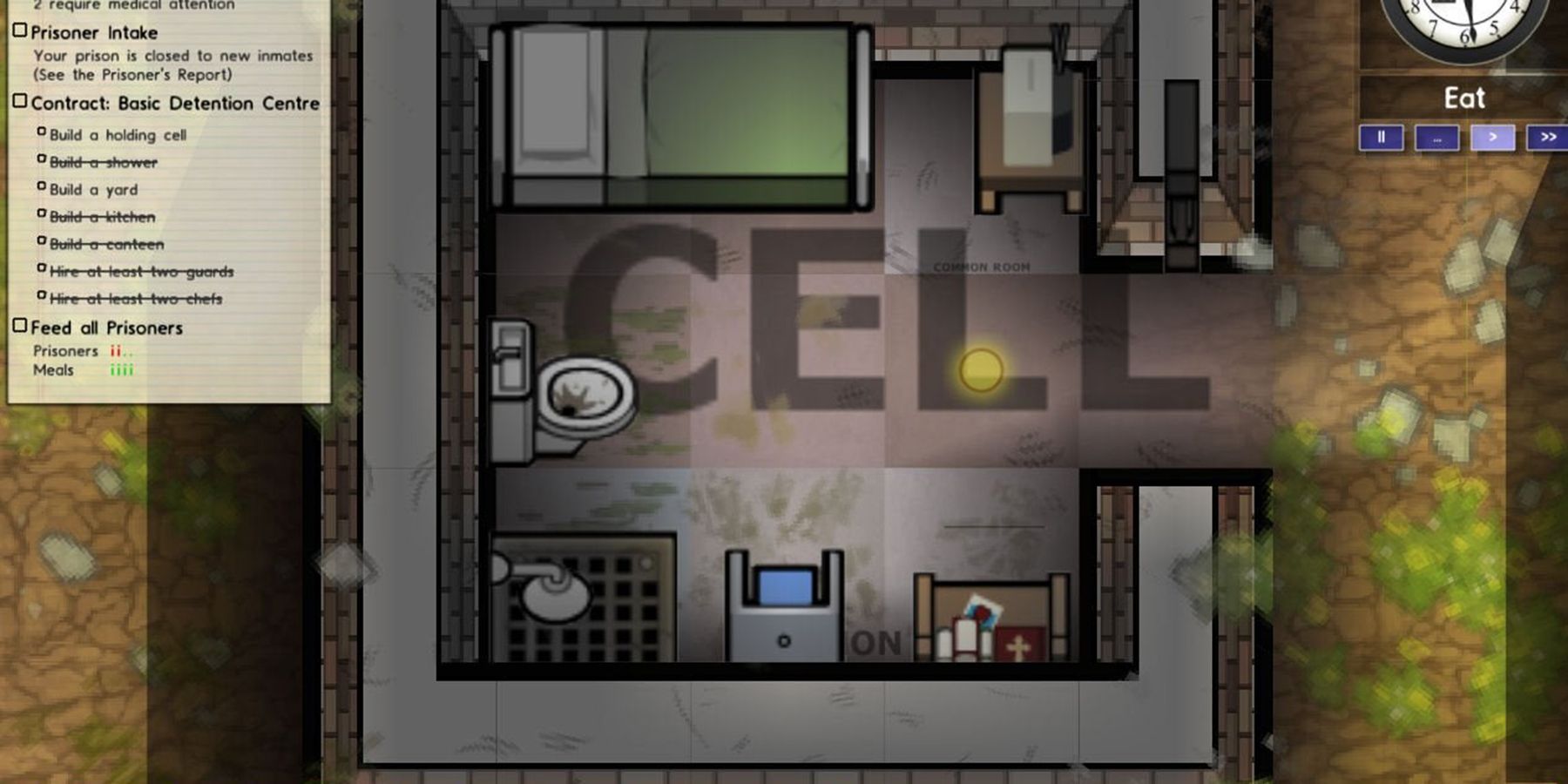 prison architect cell grading