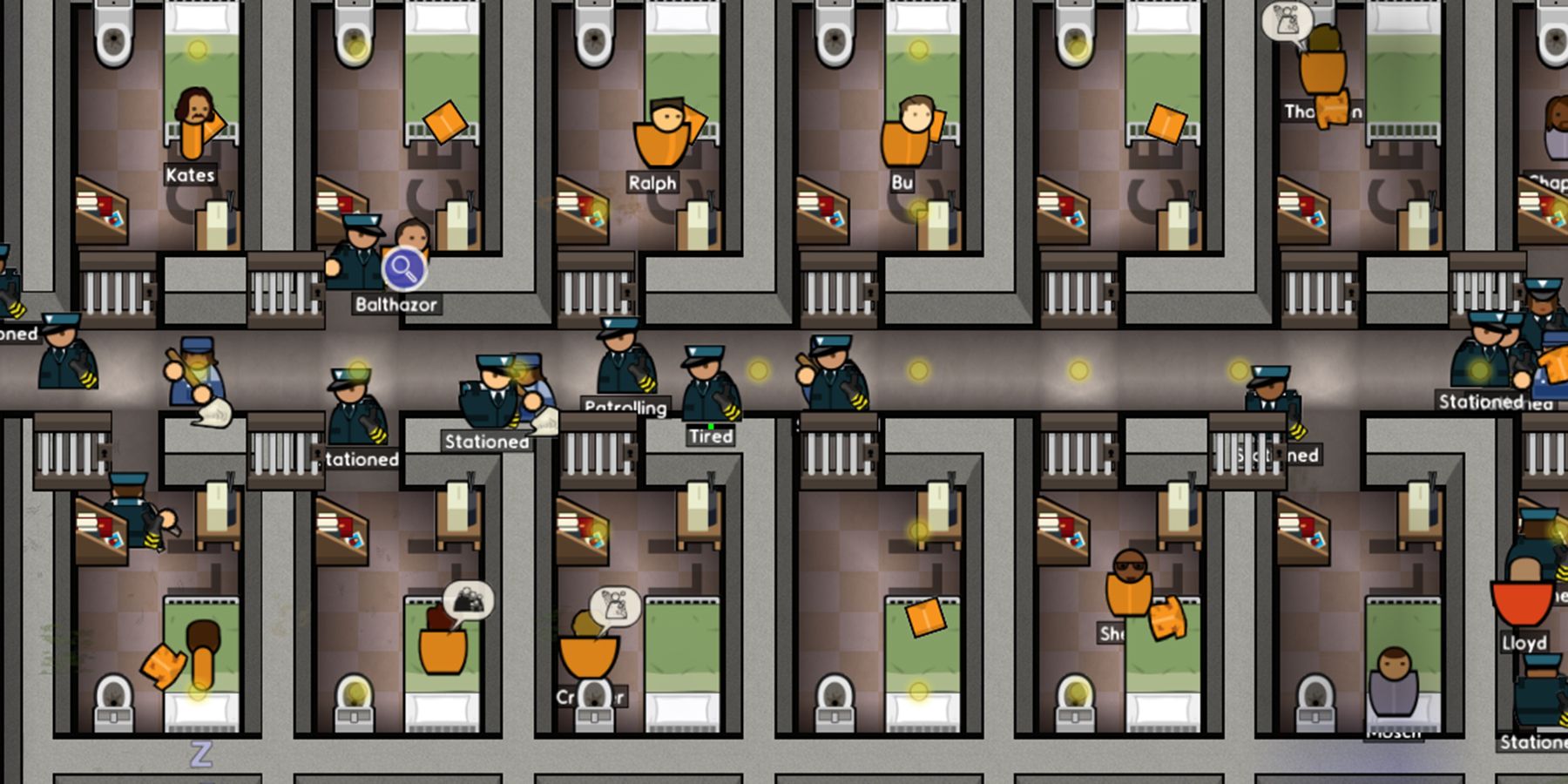 Prison Architect Guards Doing Shakedowns
