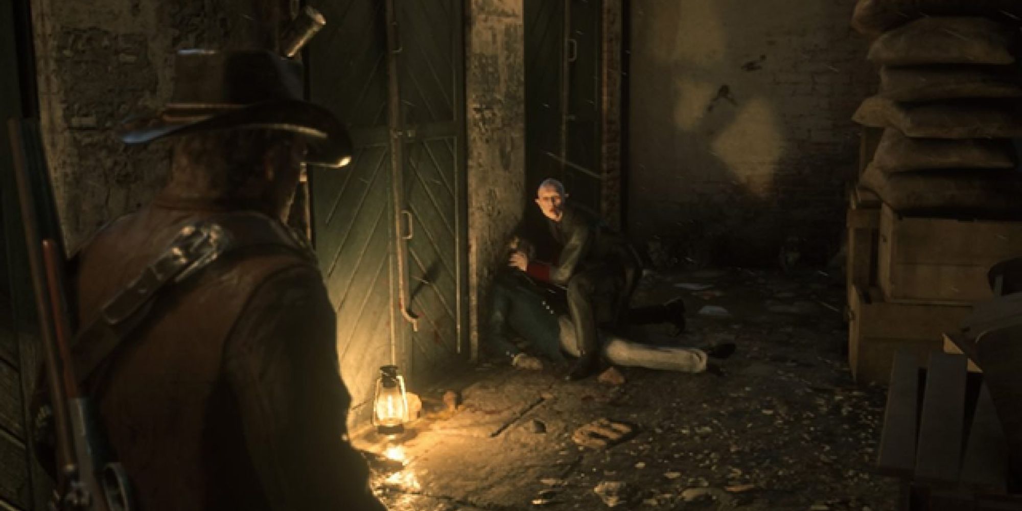 Red Dead Redemption 2 Screenshot Of Vampire In Action