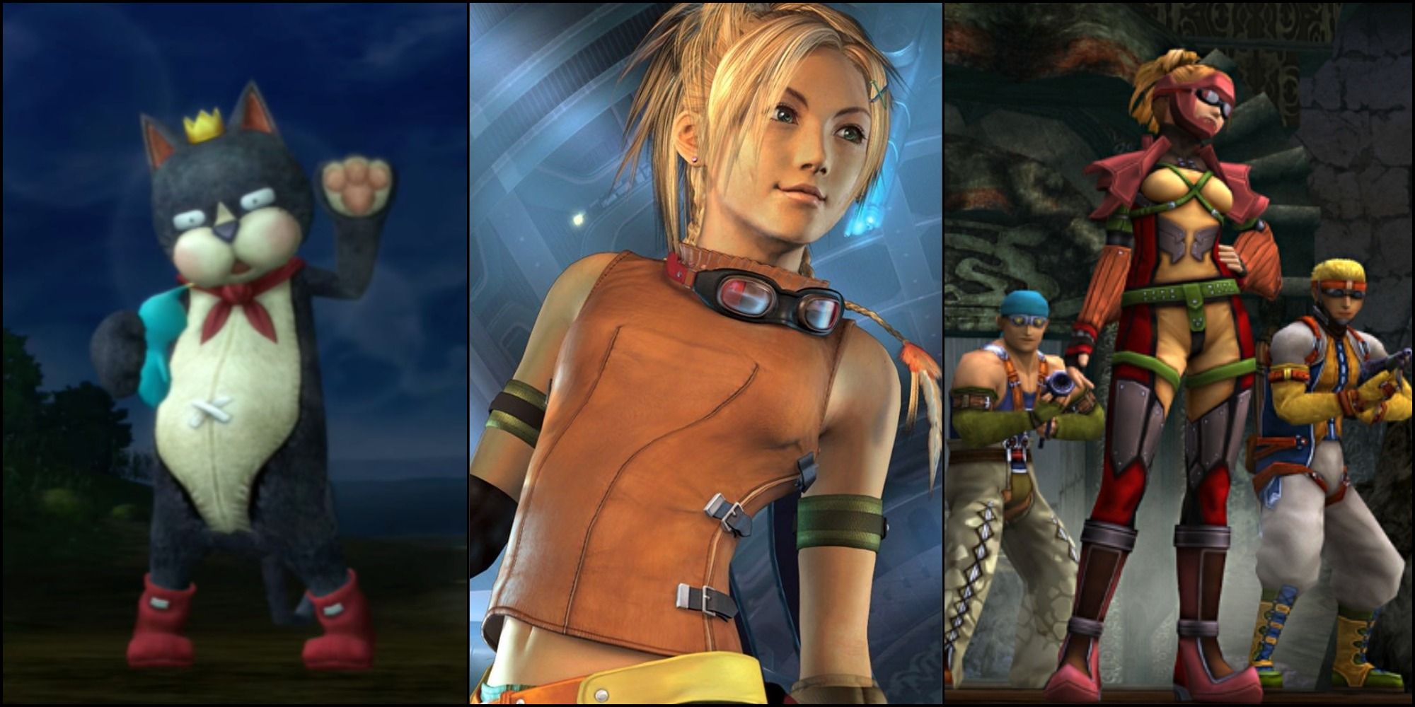 Rikku, a major character in Final Fantasy X