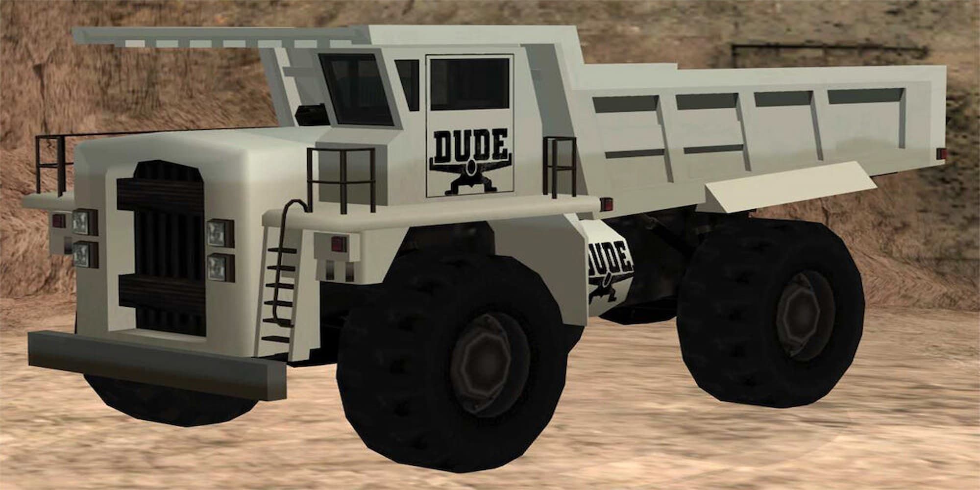 The Dumper found in the Quarry in GTA San Andreas
