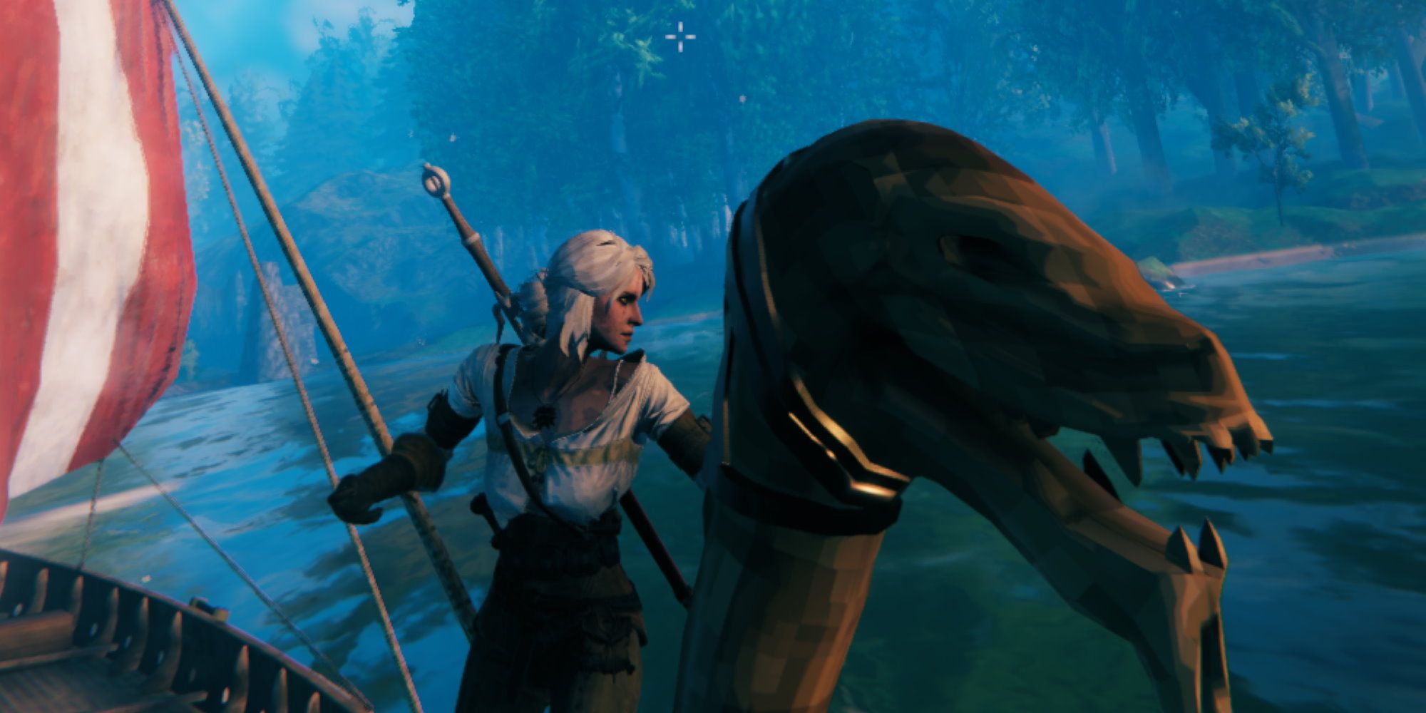 New Valheim Mod Adds Geralt, Ciri, Yennefer, And Triss