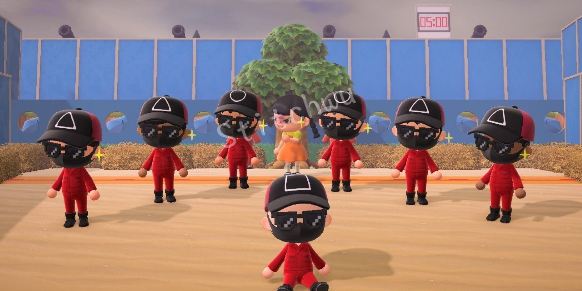 Squid Game Comes To Animal Crossing New Horizons Thanks Squid Game Comes To Animal Crossing New Horizons Thanks