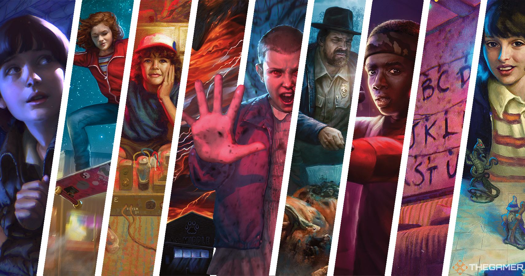 Magic The Gatherings Stranger Things Secret Lair Cards Ranked