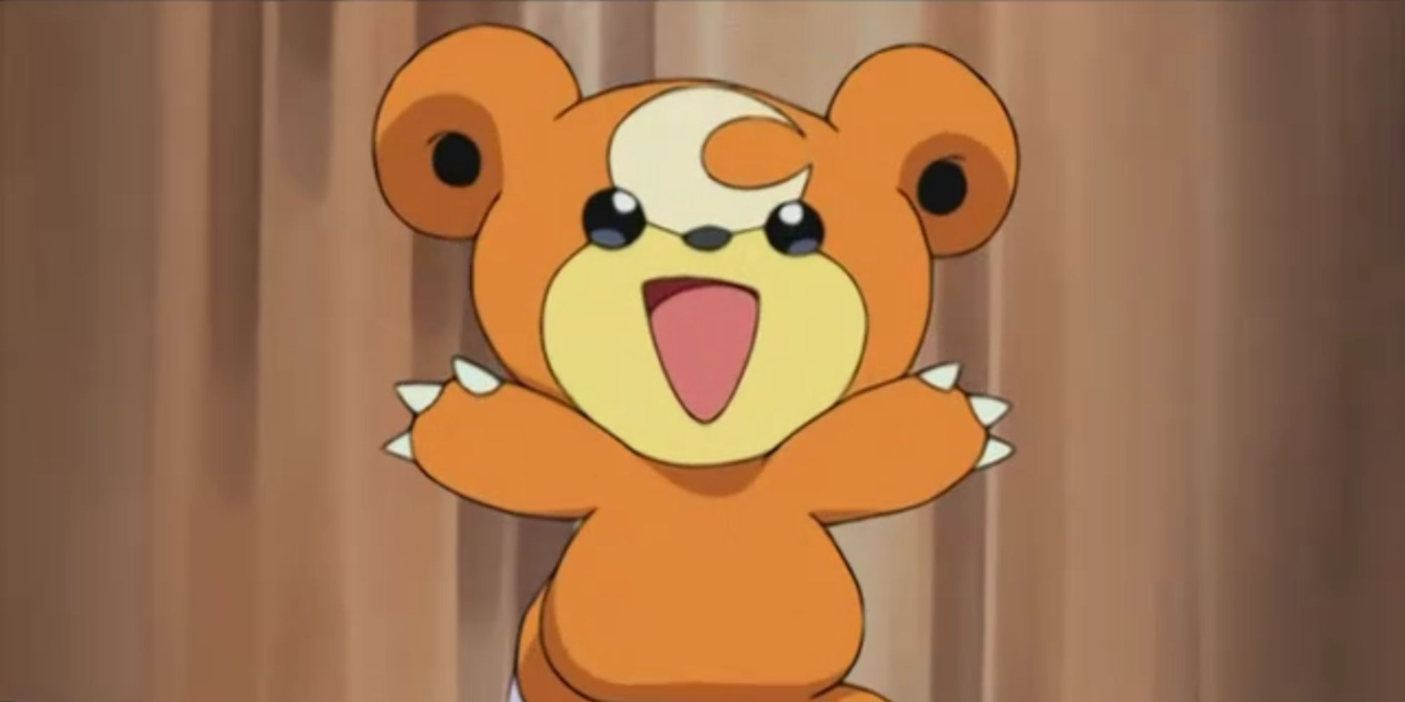 A screenshot of Teddiursa in Pokemon.