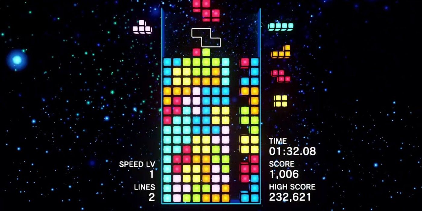 Tetris Effect solo quad T-Spin
