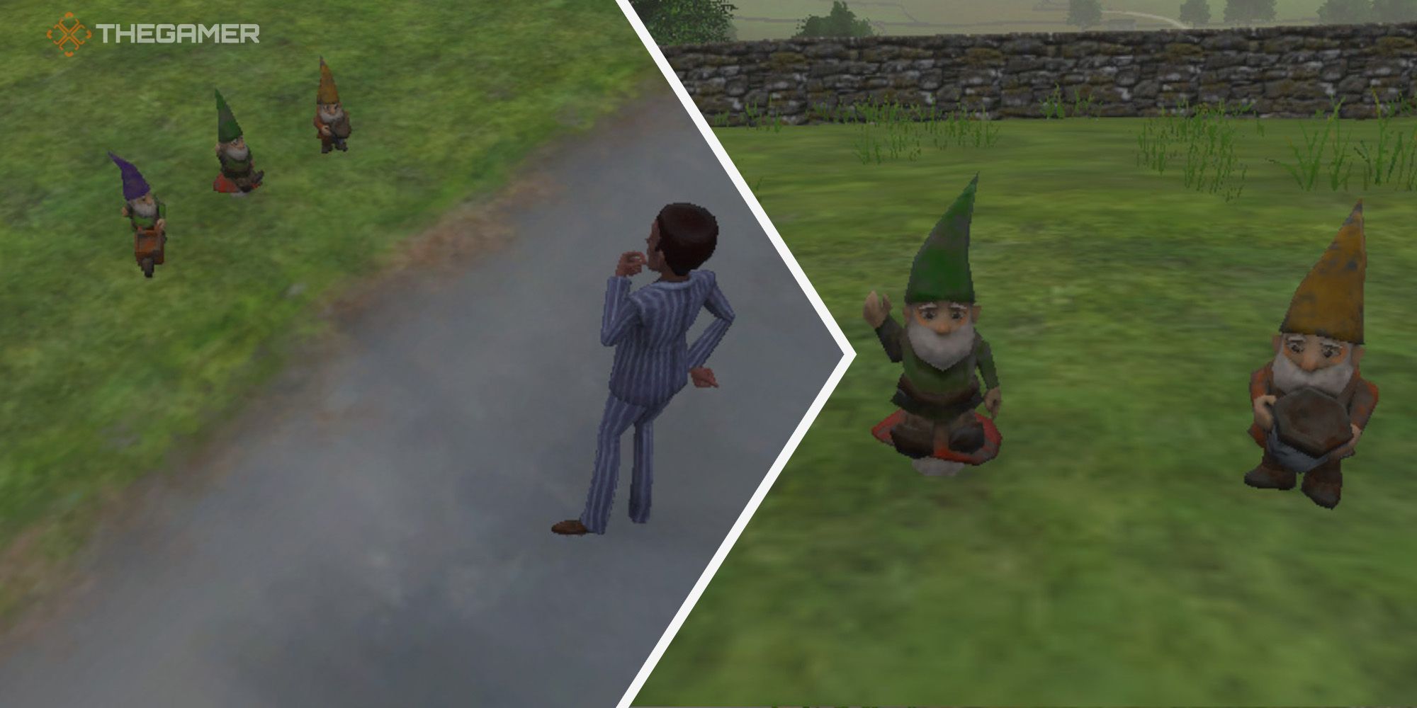 The Good Life gnome collage