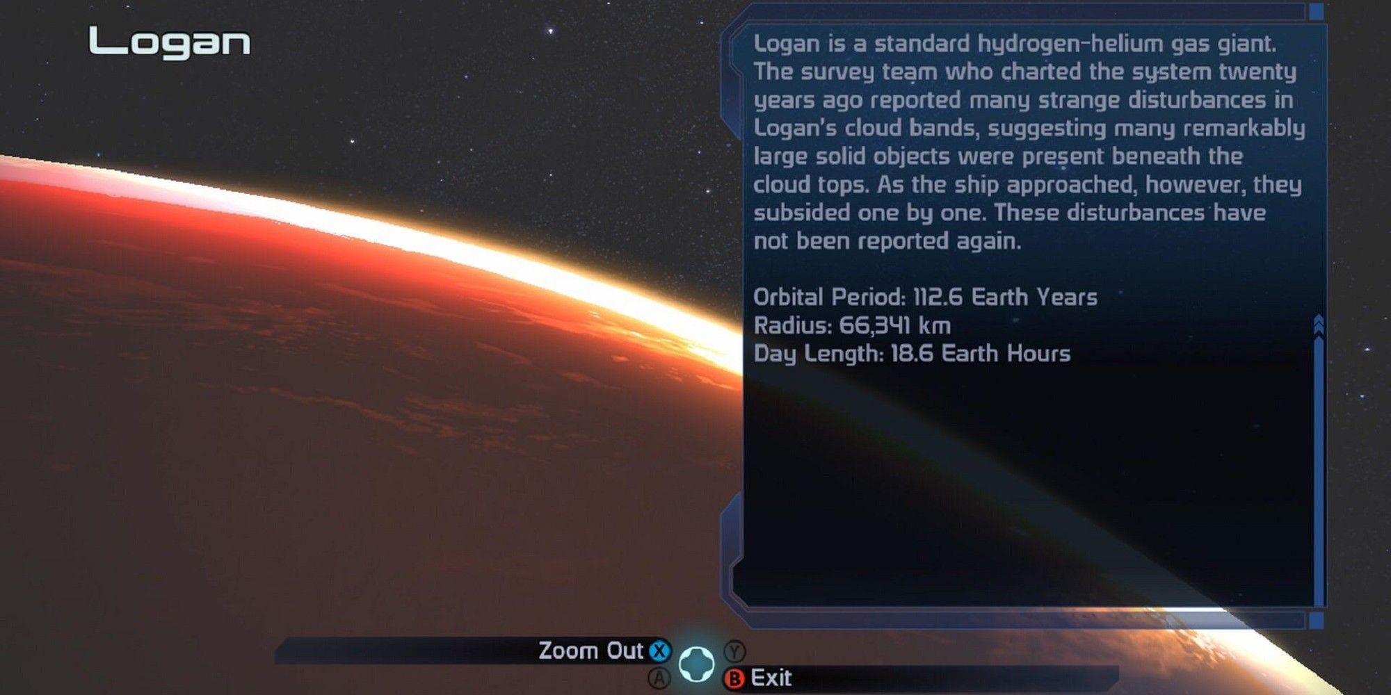 Description Of The Planet Logan