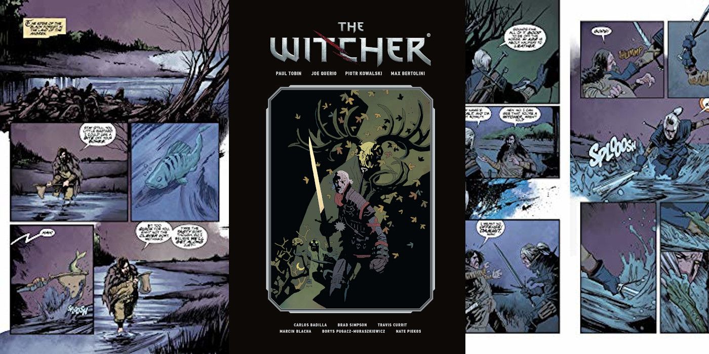 The Witcher Library Edition Volume 1 issues 1-5 Dark Horse Comics amazon