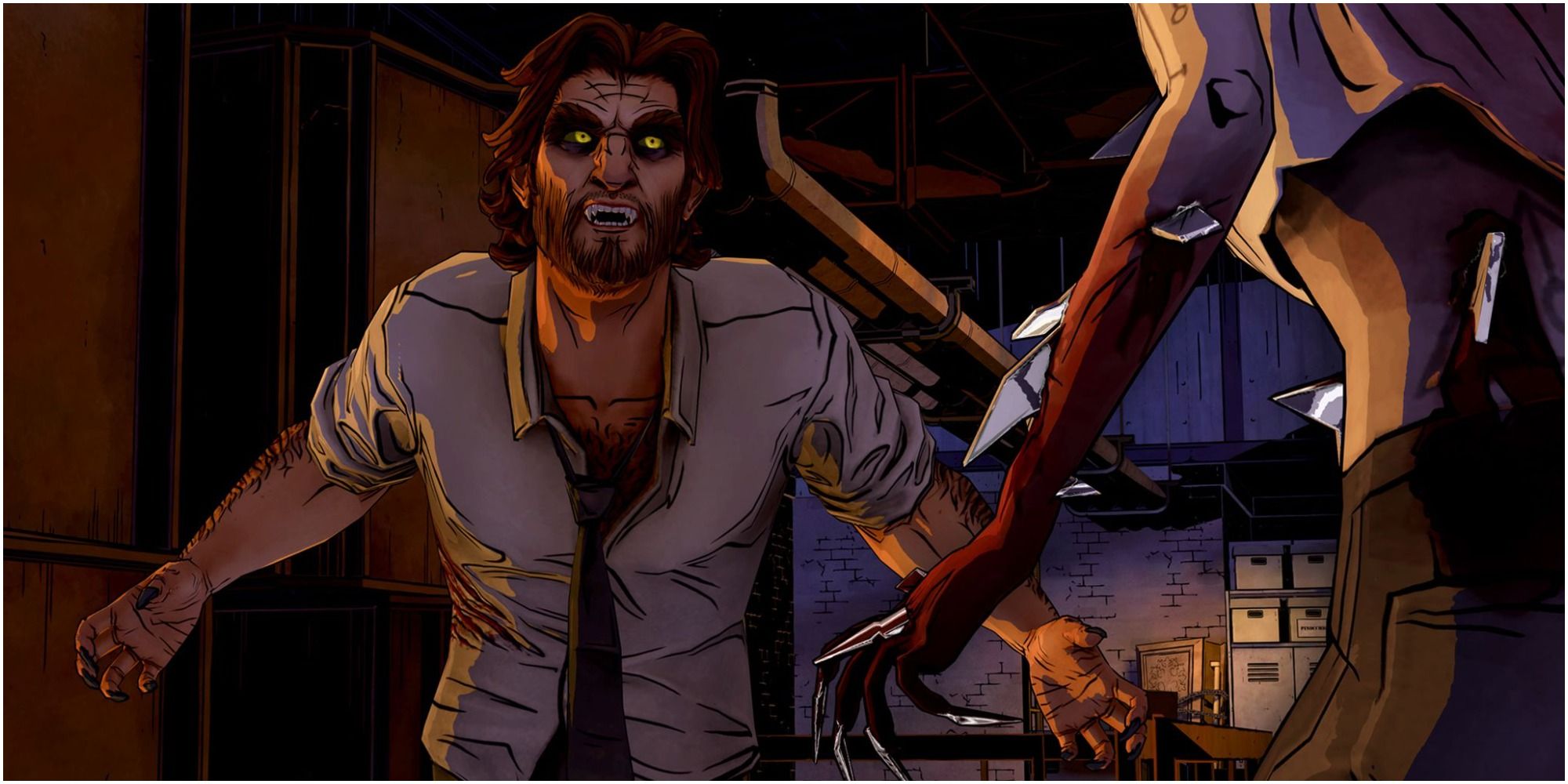 The Wolf Among Us Bigby Wolf Going Through A Transformation