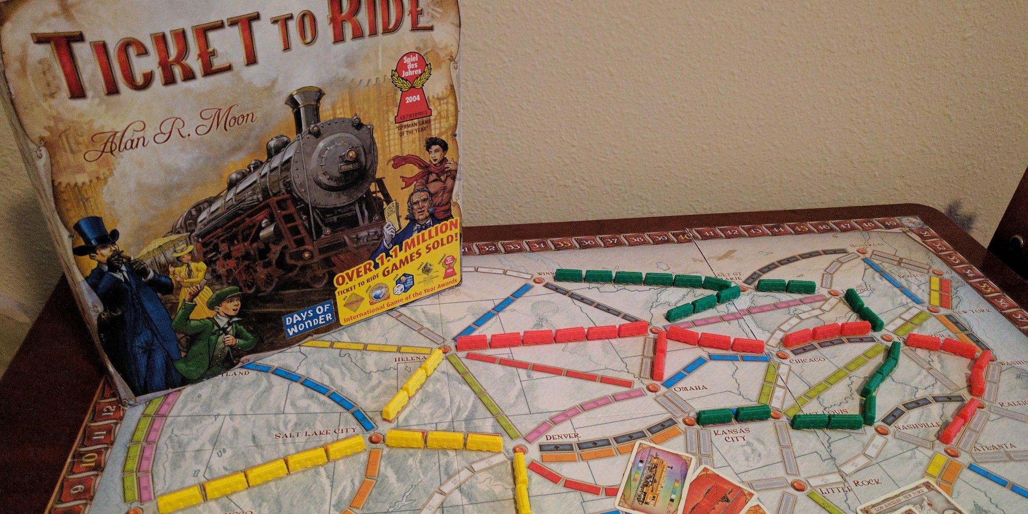 Ticket to Ride Board And Railways