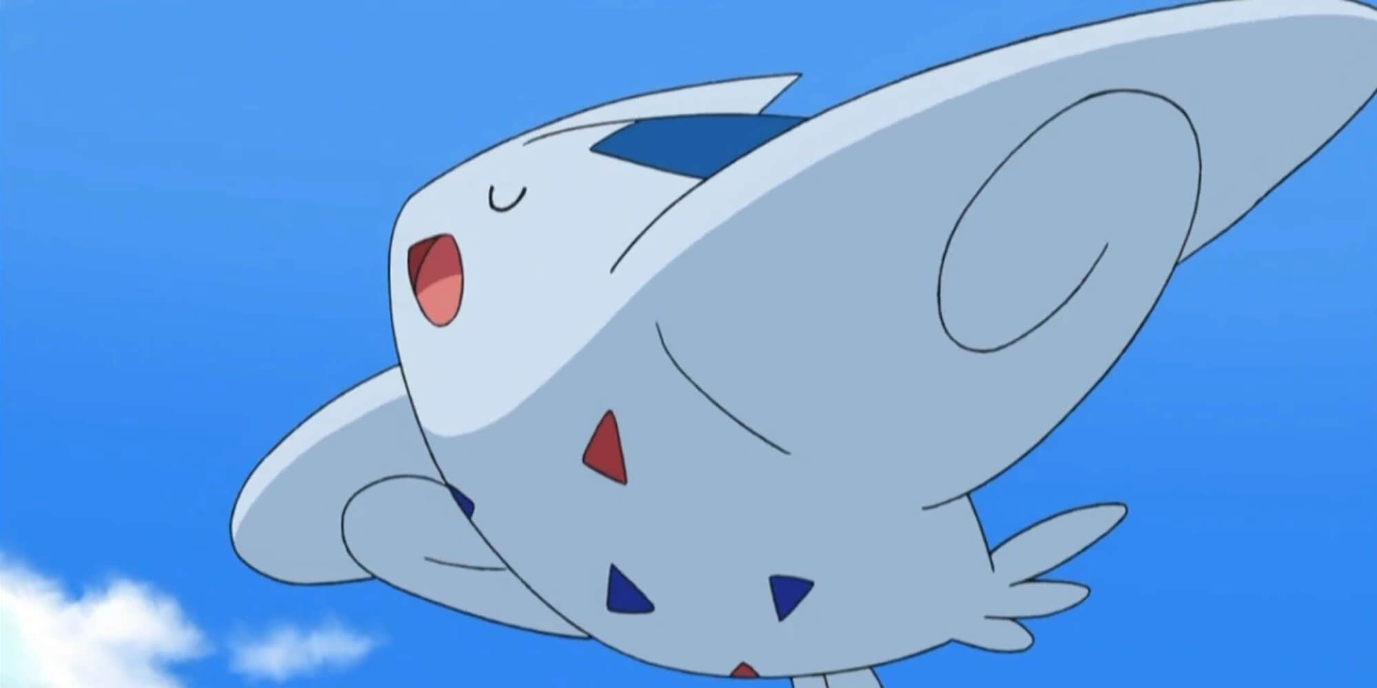 Togekiss Glides Happily Through The Sky