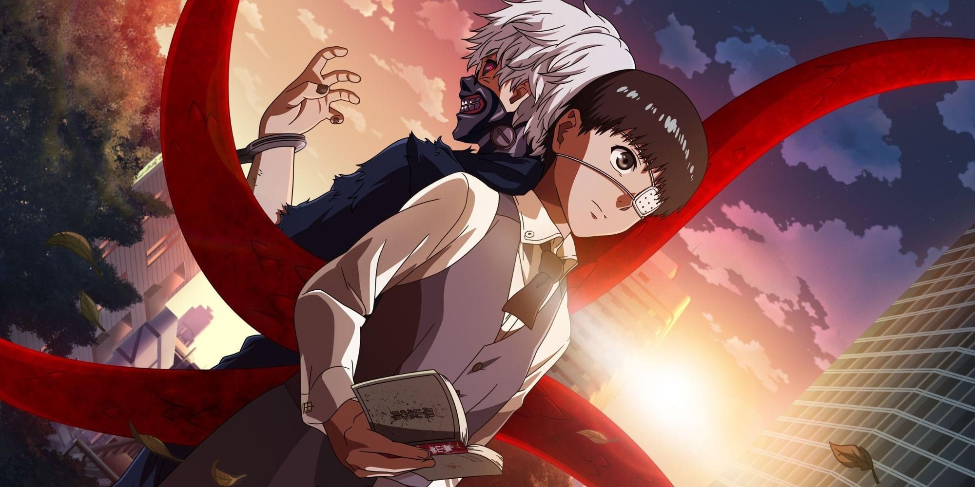 Cover art for the anime Tokyo Ghoul