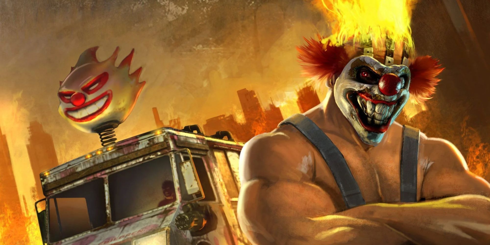 Twisted Metal main character game art