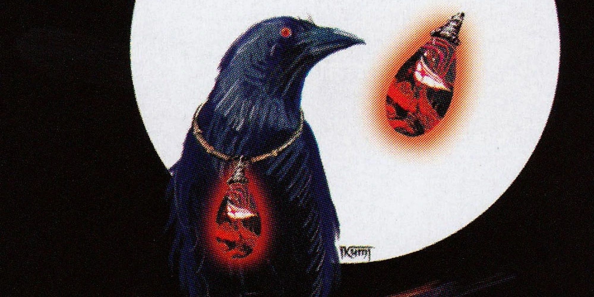 Umbran Crow and Tears of Blood concept art from Bayonetta