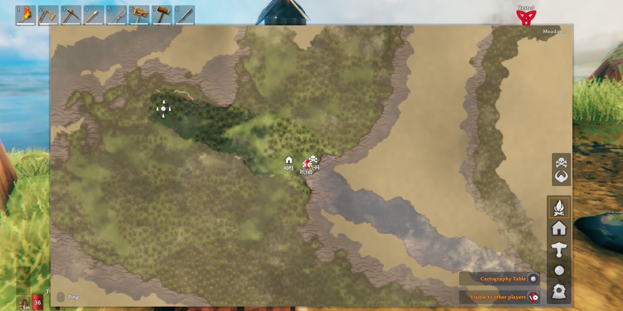 Valheim How To Craft The Cartography Table