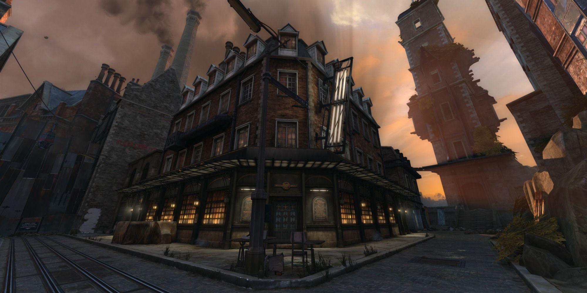 Video Game Inns Dishonored The Hound Pits corner