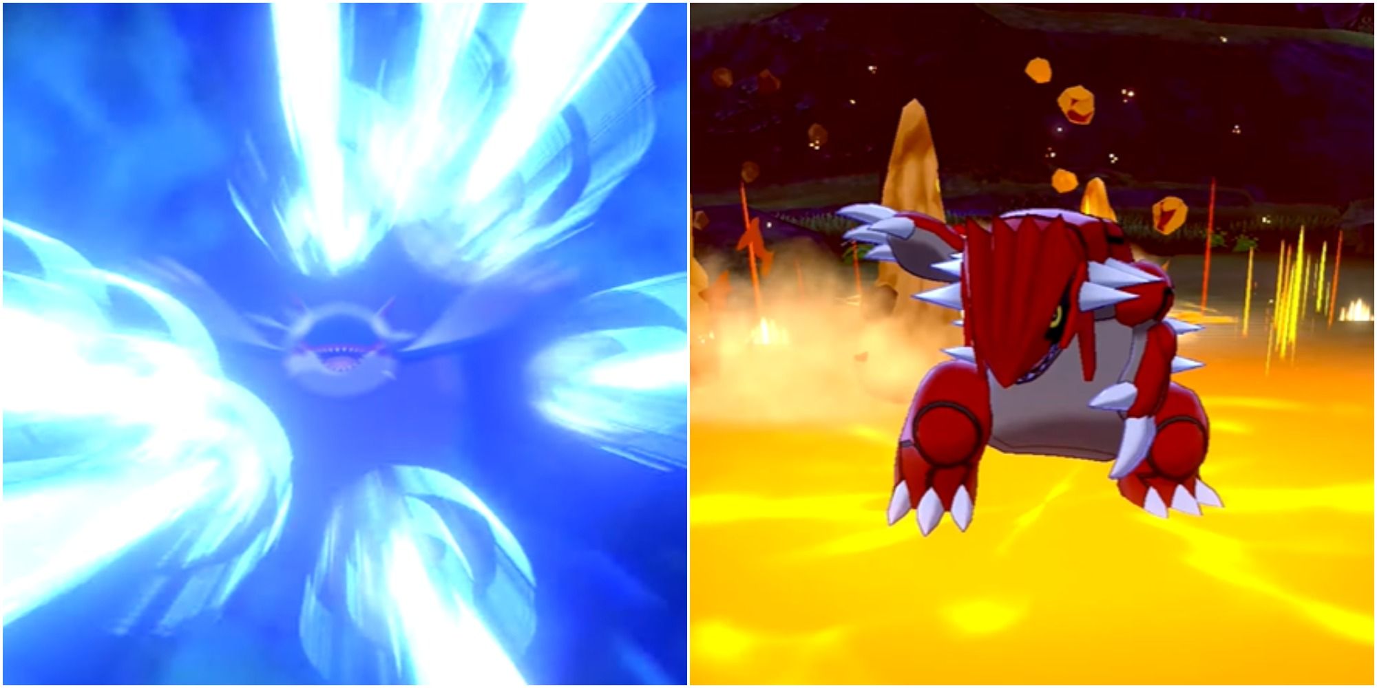 Kyogre Groudon ORAS Pokemon Legendary Origin Pulse Precipice Blades