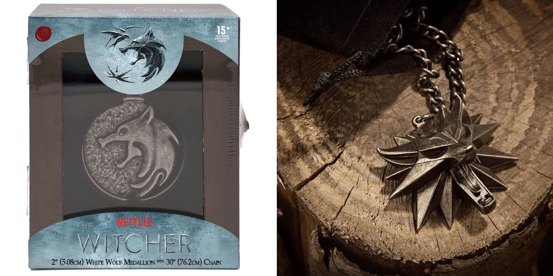 Witcher medallion replicas Wild Hunt Netflix series amazon jinx