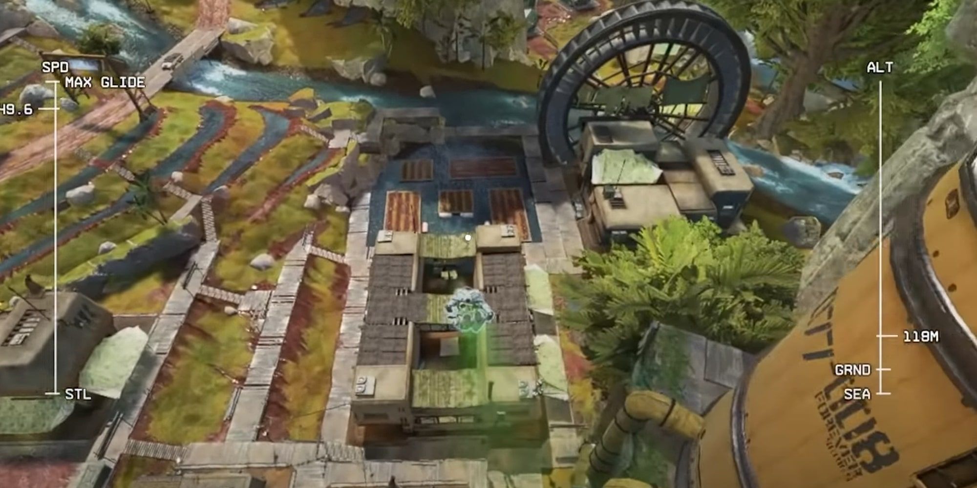 Apex Legends New Map Storm Point Drop Spots POIs to Land at Cascade Falls