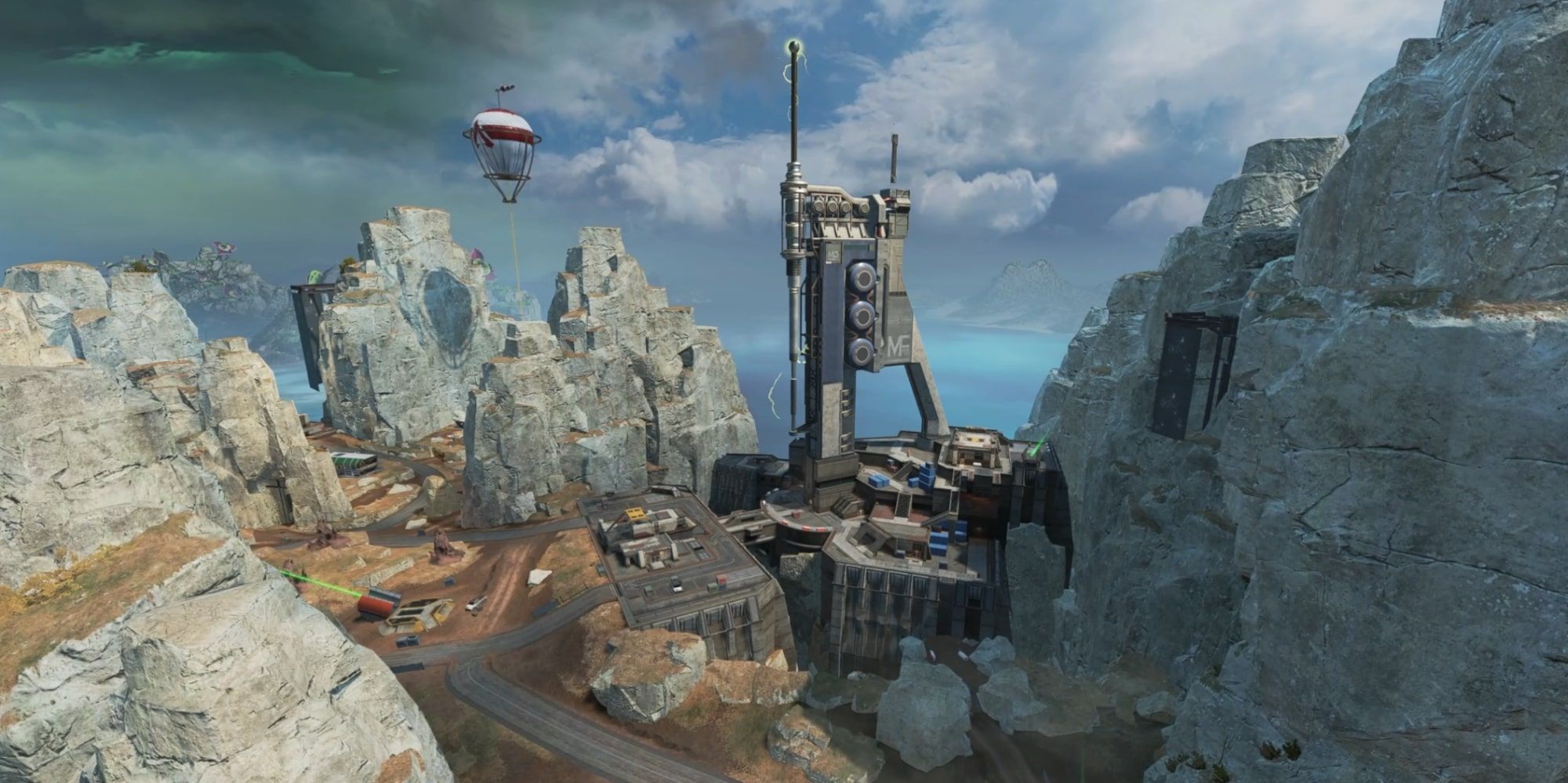 Apex Legends New Map Storm Point Drop Spots POIs to Land at Lightning Rod
