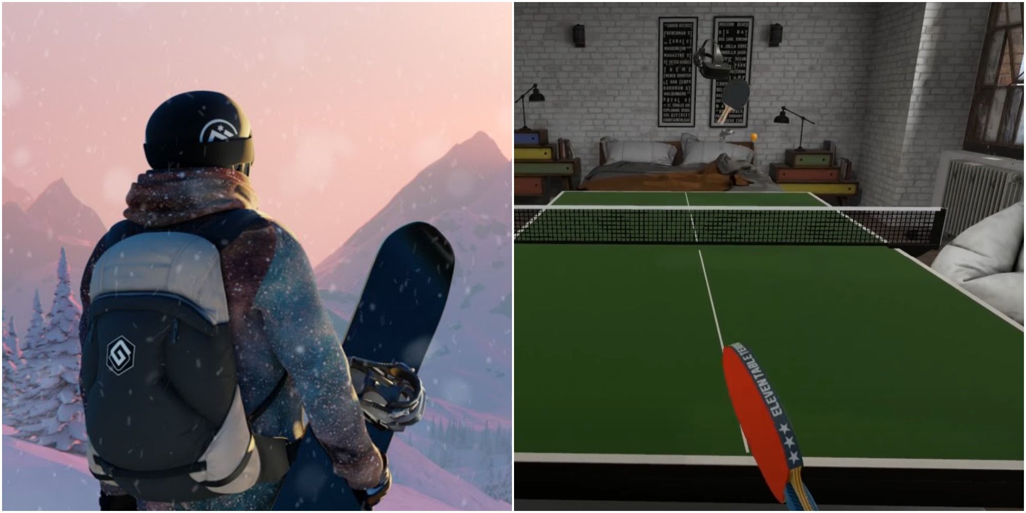 carve_snowboarding_and_eleven_table_tennis