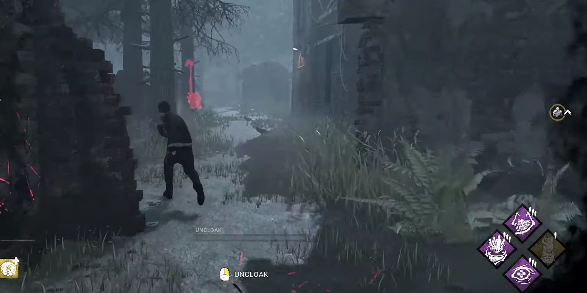 Dead By Daylight: The Wraith Ambushing A Survivor From Behind