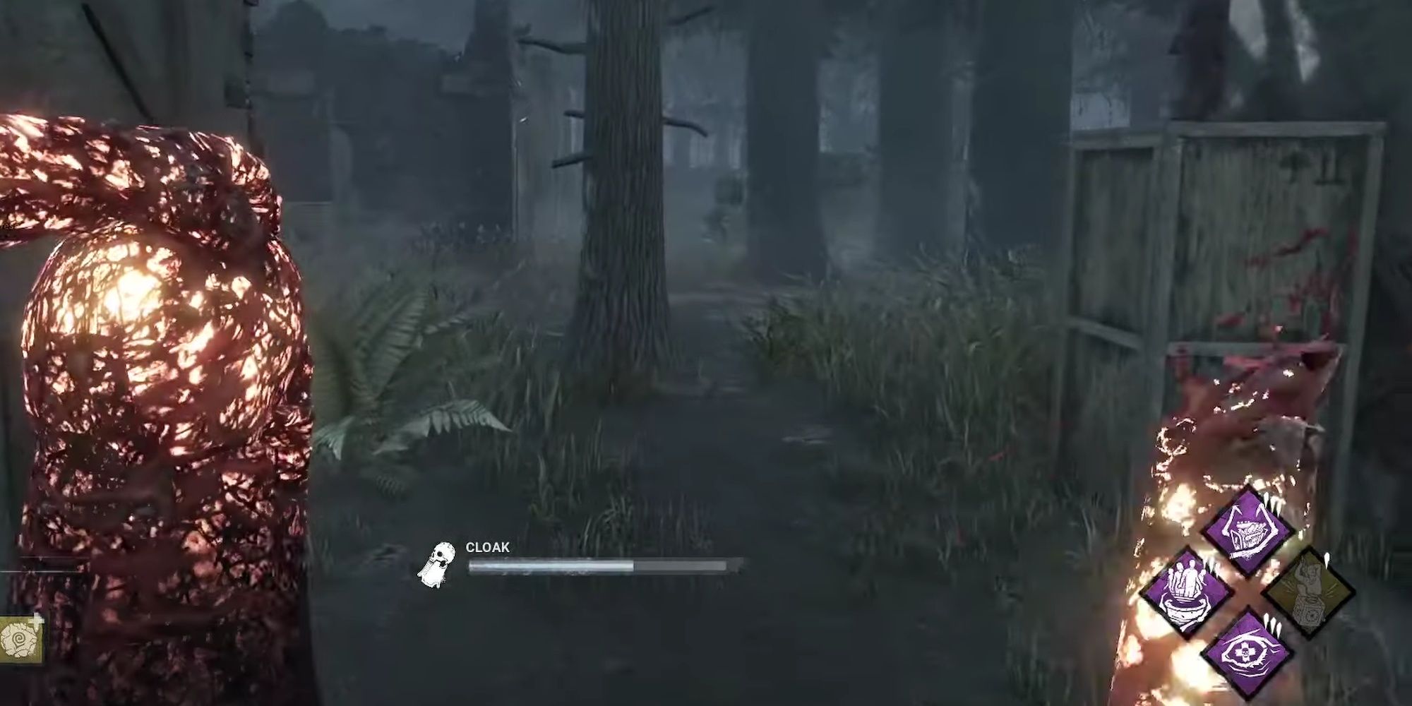 Dead By Daylight: The Wraith Activating His Cloak Ability