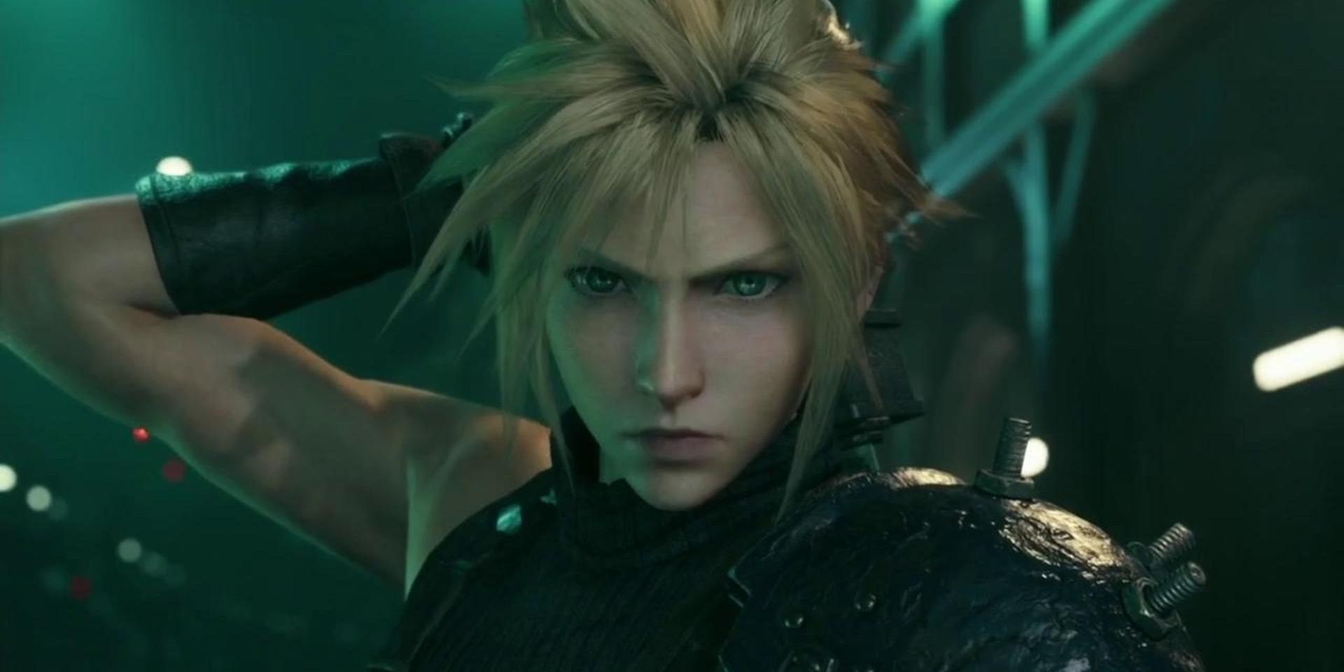 cloud strife close up