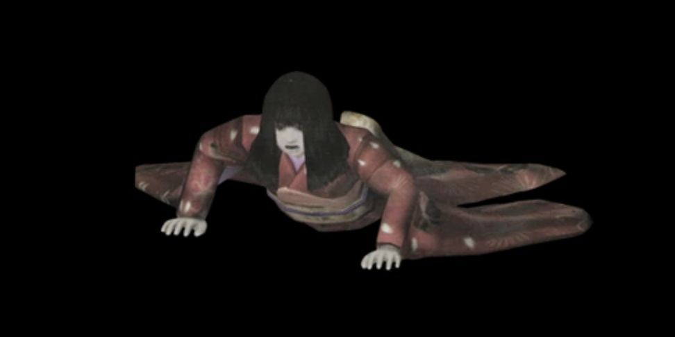 crawling girl ghost in fatal frame
