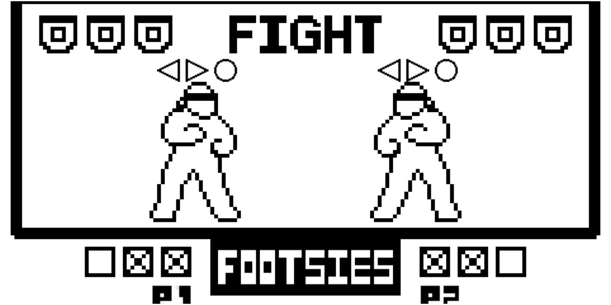footsies fighting game
