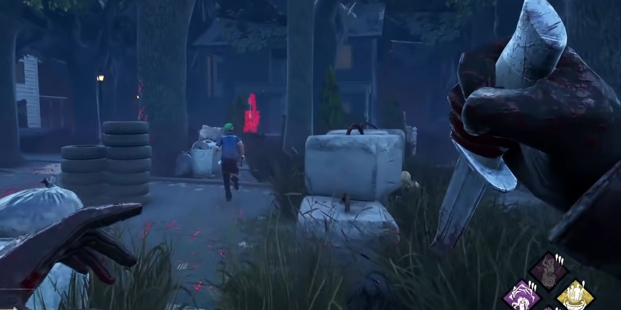 Dead By Daylight: Survivor Just Out Of Ghost Face's Range