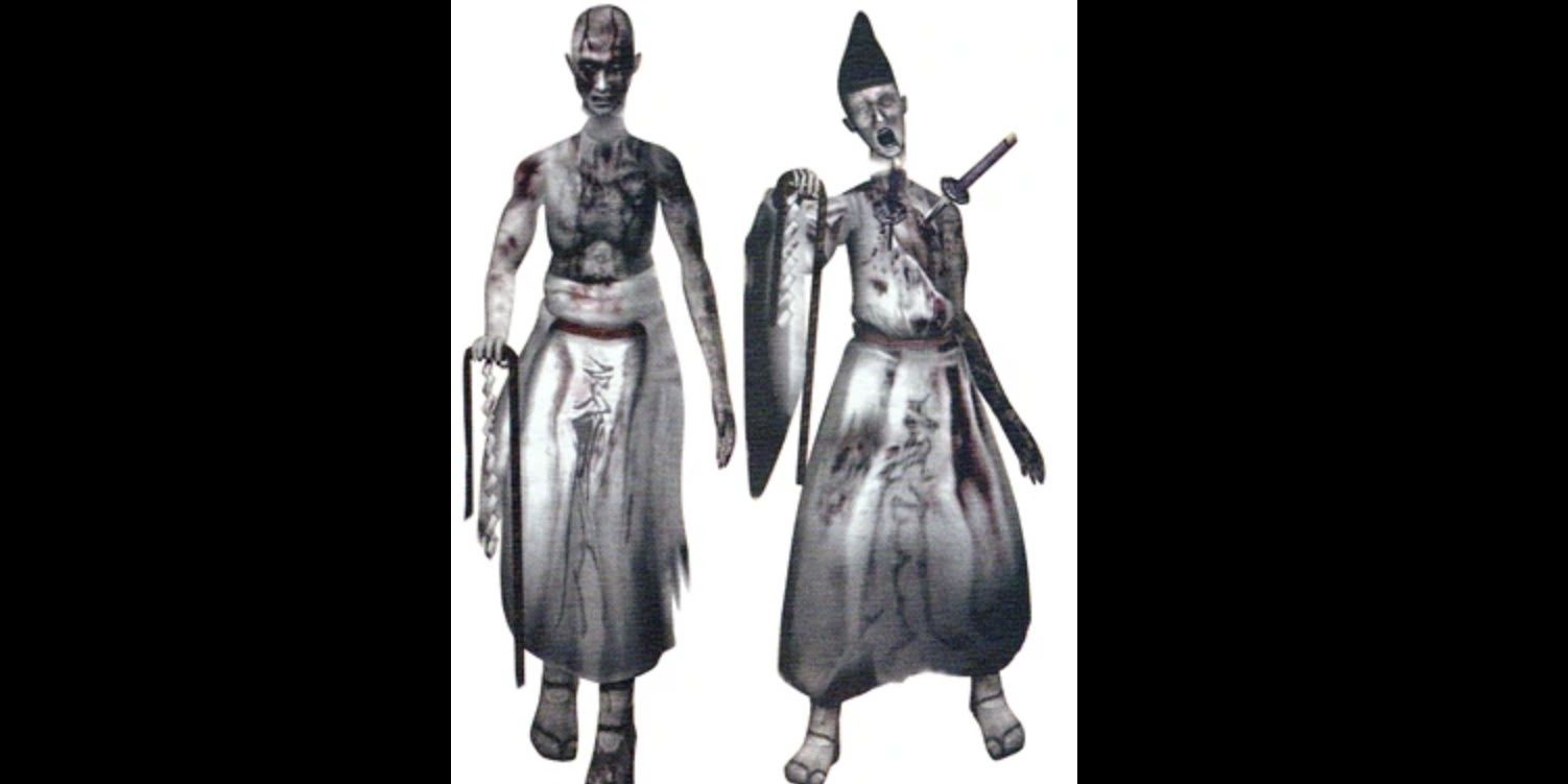 headless priests in fatal frame