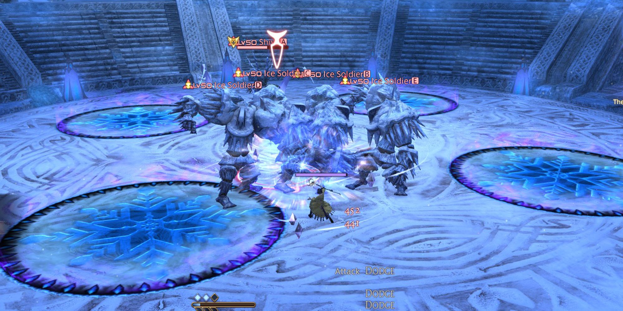 shiva summoning ice soldiers