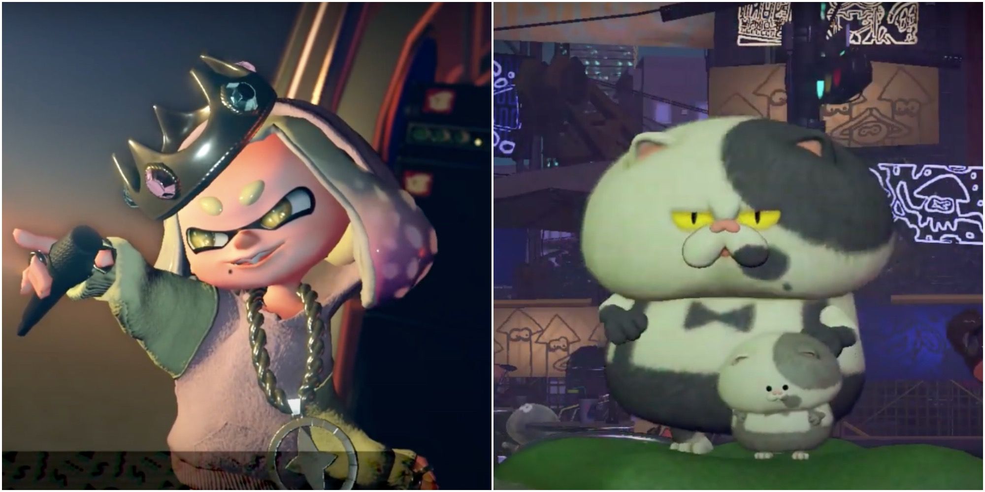 judd and pearl in splatoon games