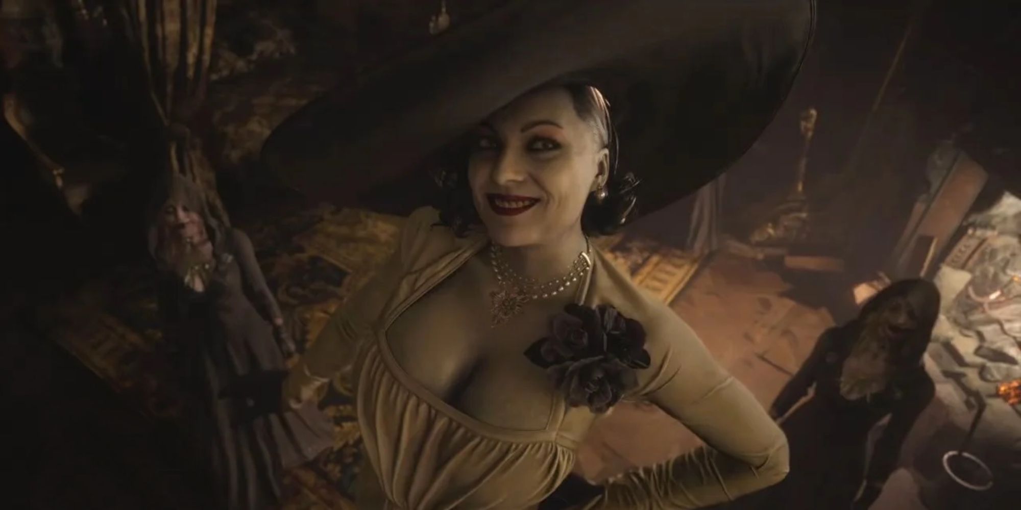 lady dimitrescu in resident evil village