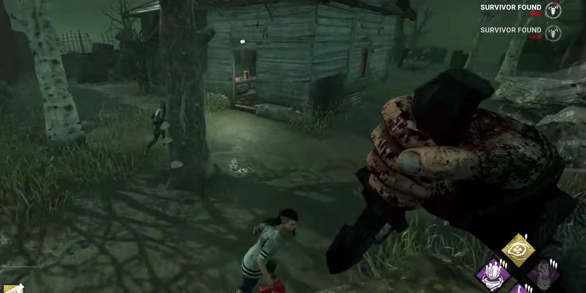 Dead By Daylight: Legion Ambushing A Group Of Survivors