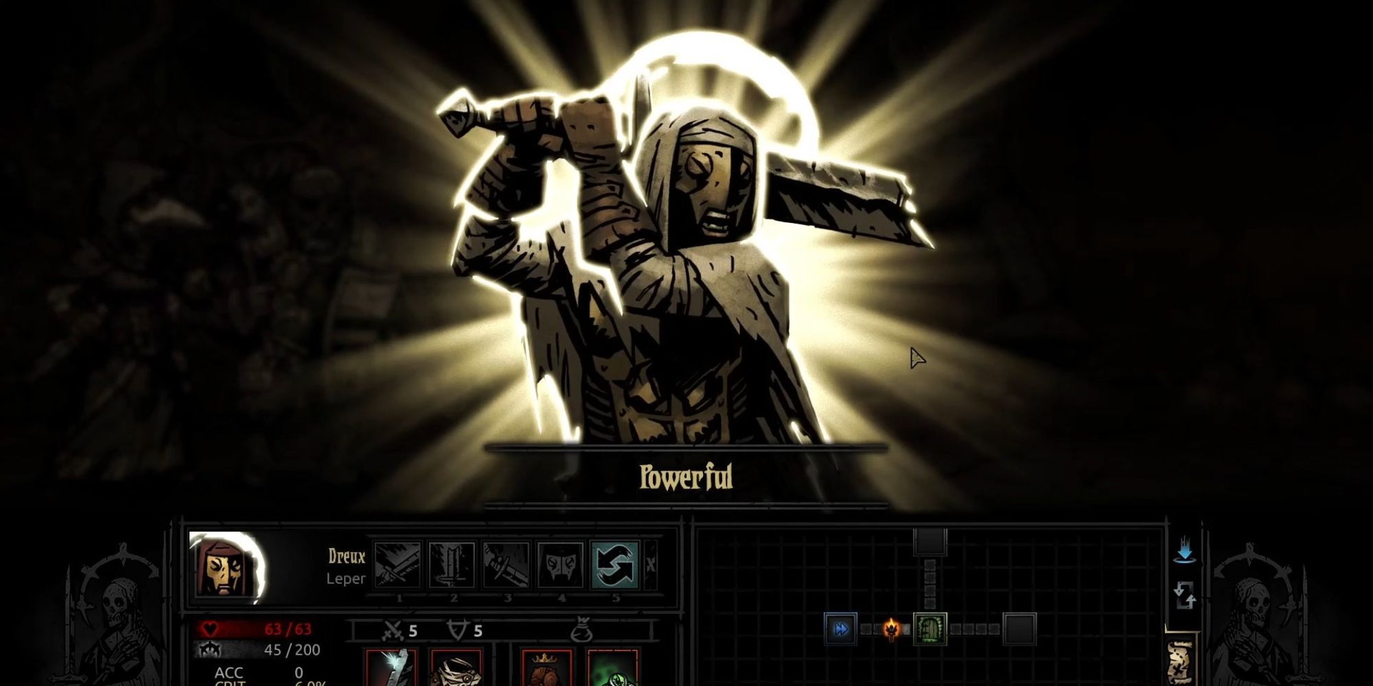 leper powerful darkest dungeon