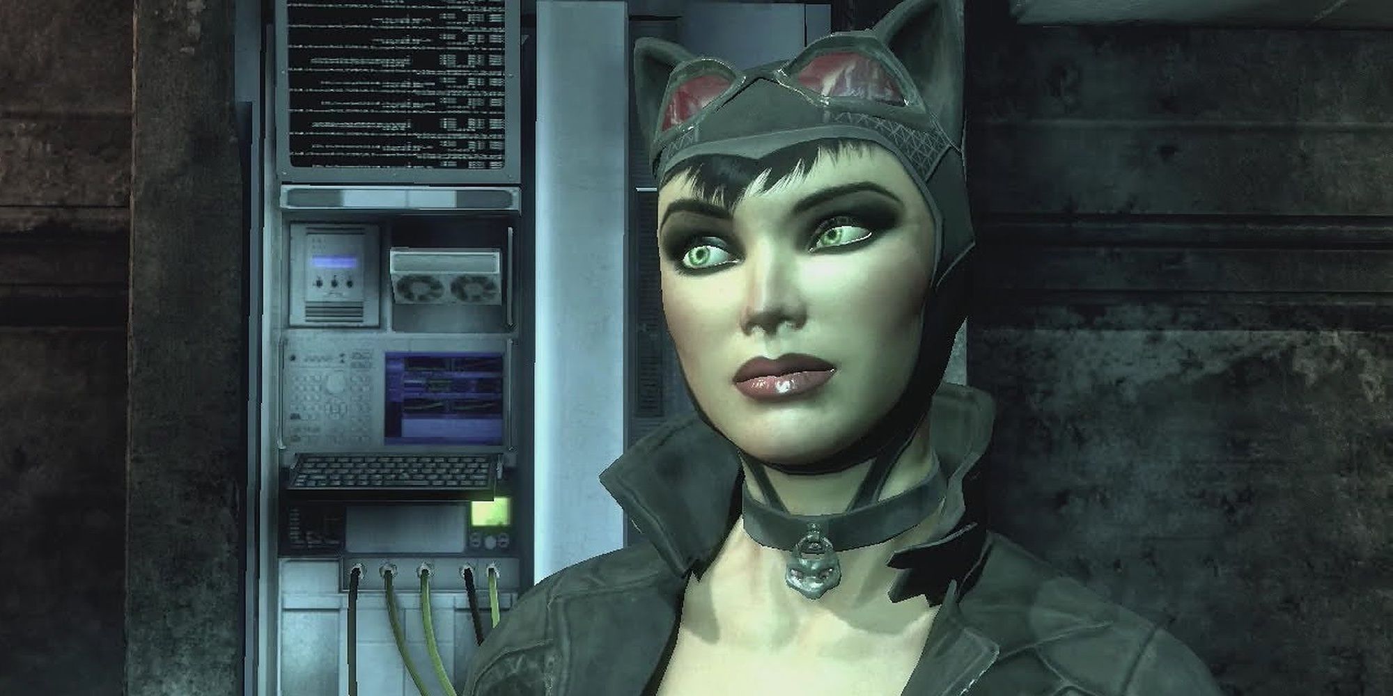 Catwoman as she appears in the Batman: Arkham series