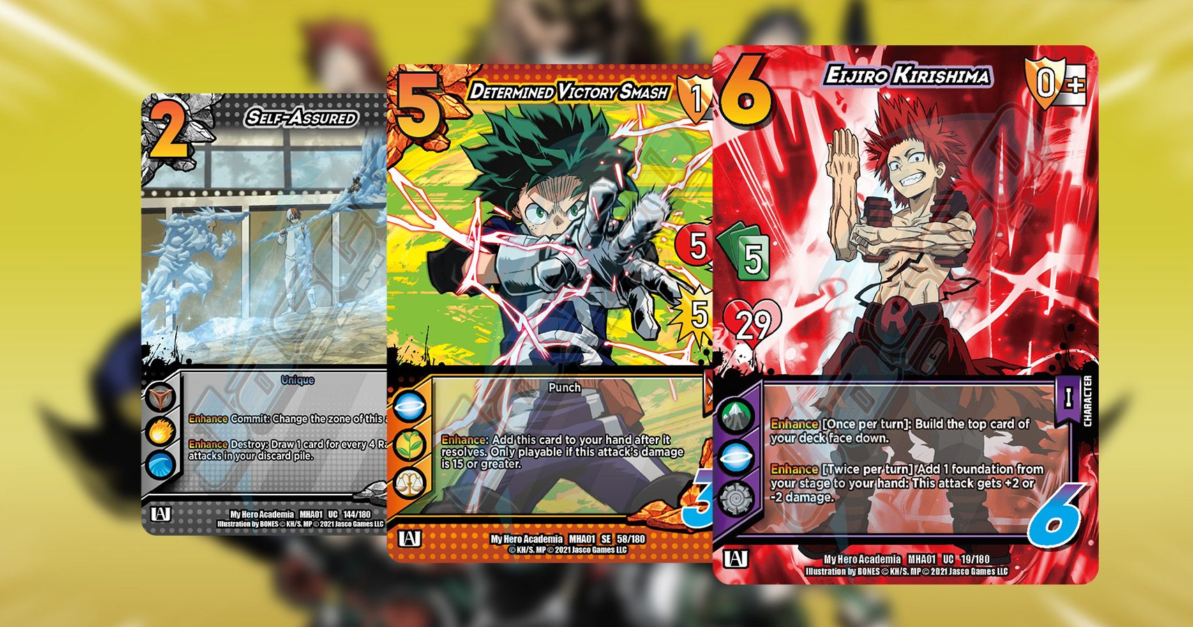 The First My Hero Academia CCG Set Launches Today