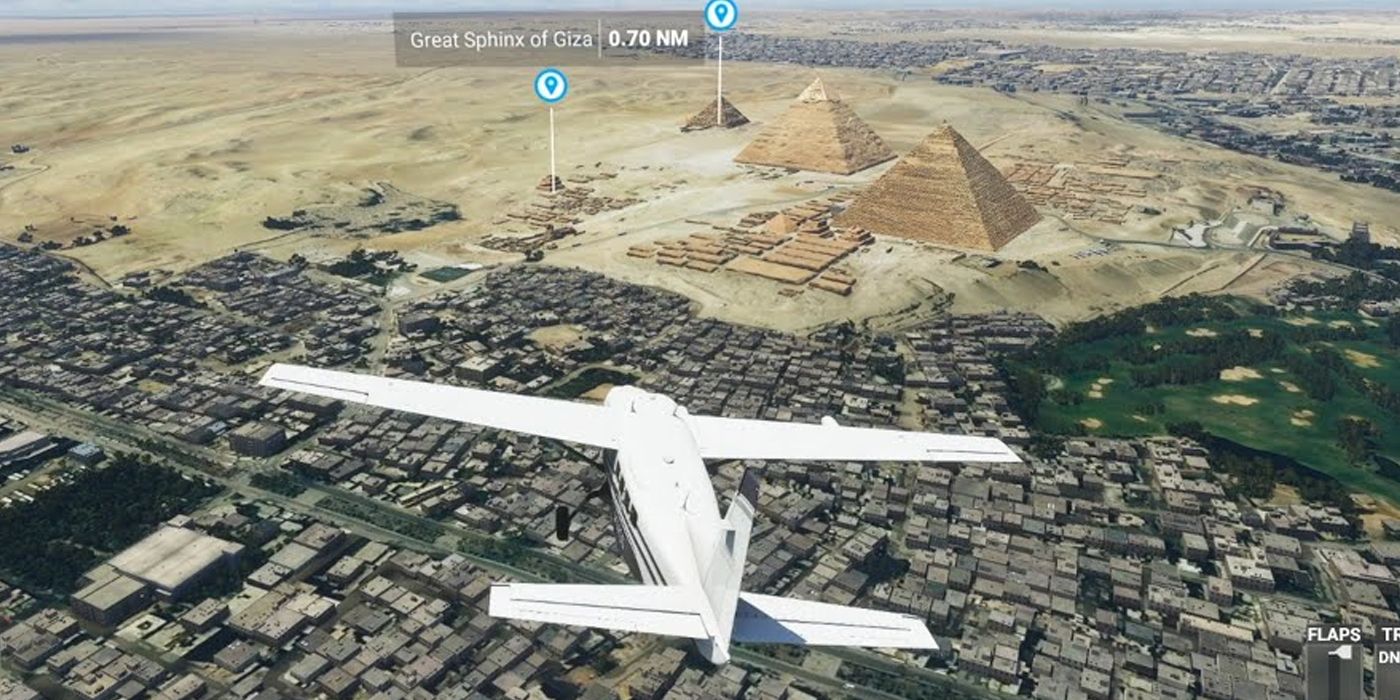 microsoft flight simulator 2020 cairo egypt