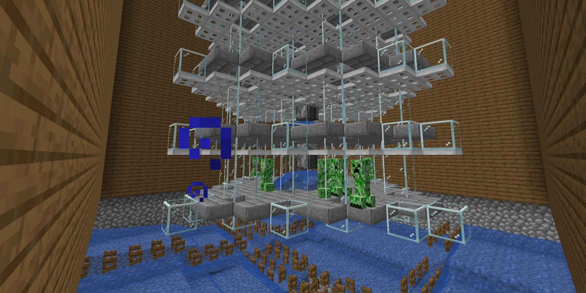 Minecraft How To Build A Creeper Farm To Get Gunpowder