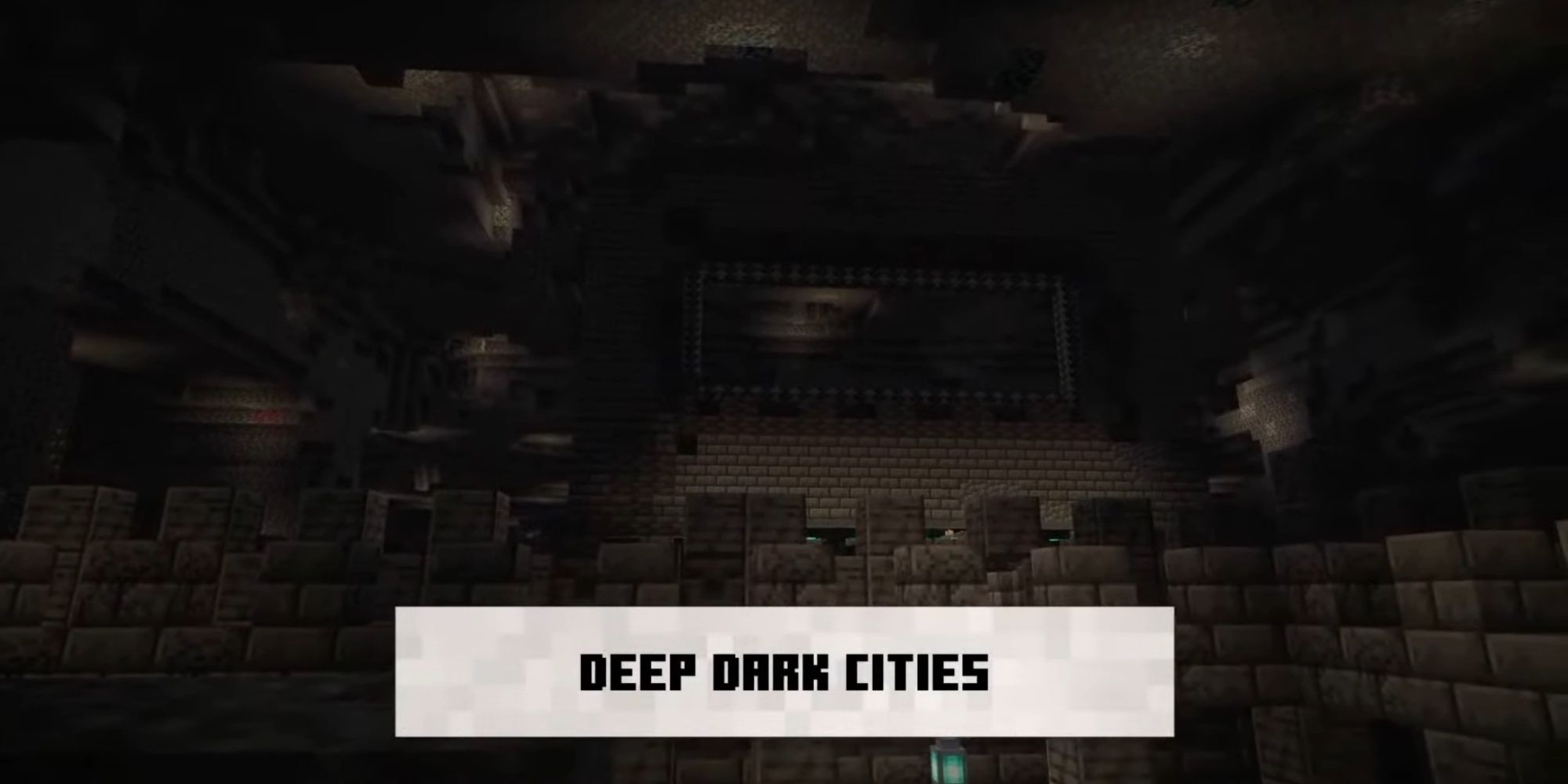 Minecraft Live 2021 The Wild Update 1.19 The Deep Dark Cities Warden